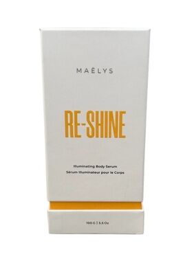 Maelys Re-Shine Illuminating Body Serum 3.5 OZ New Sealed